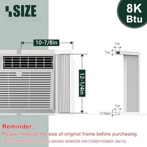 Window Air Conditioner Side Panel - 2343.9 watts