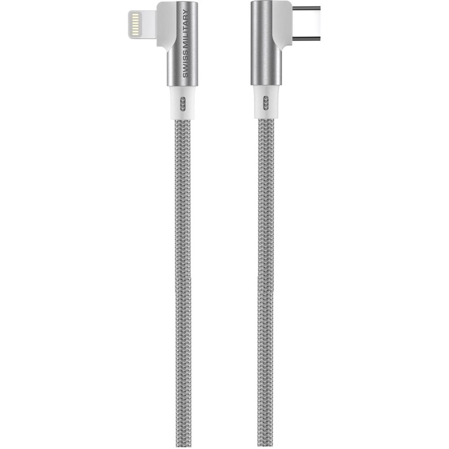 Swiss Military SM-CB-CL20W-WHI USB-C to Lightning Cable 2m
