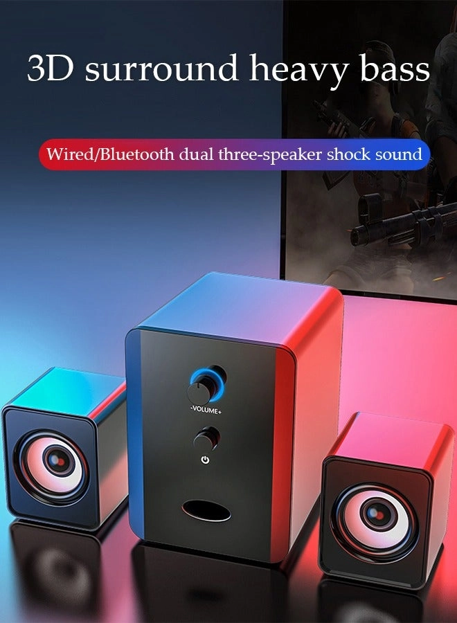 Computer speaker - three piece set Bluetooth