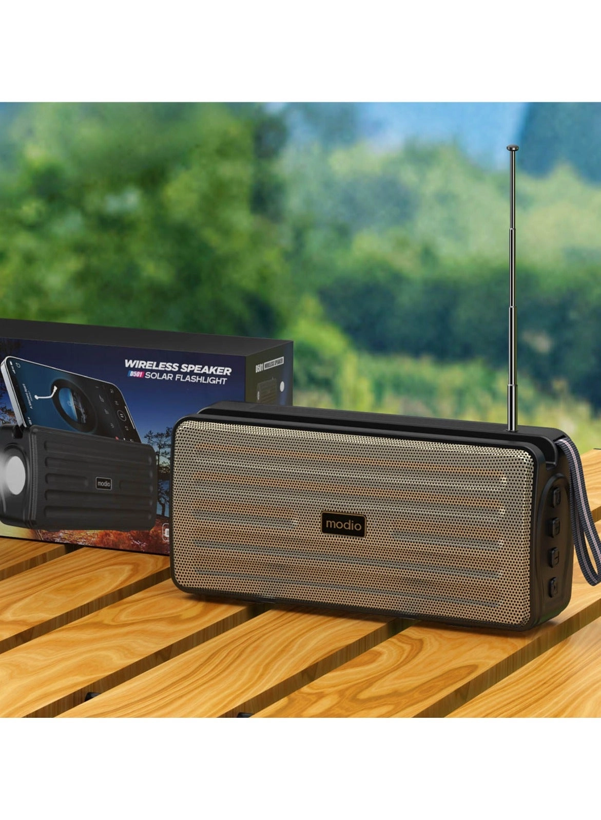 modio D501 - Solar Flashlight