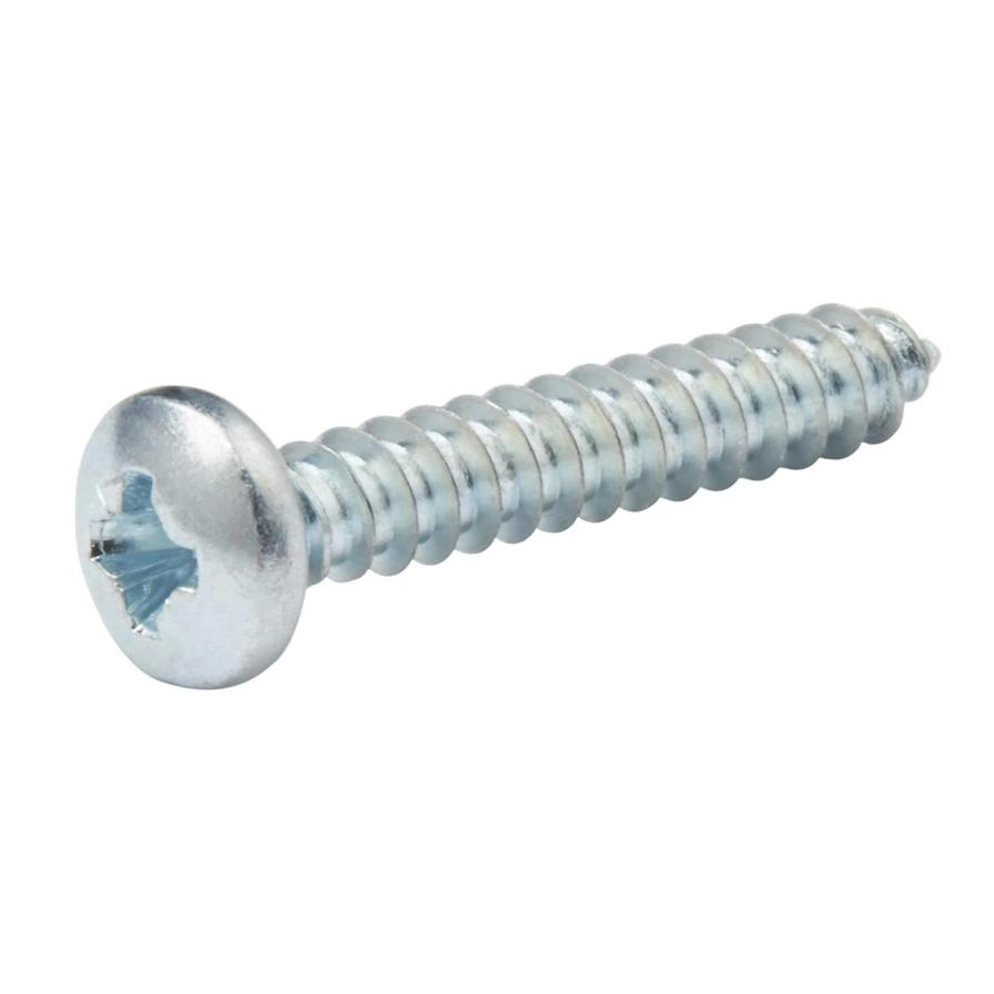 Zinc-Plated Carbon Steel Pan Head Screw Pack 4.2mm 25mm