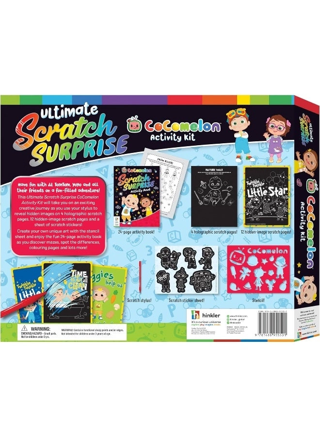 Cocomelon Ultimate Scratch Surprise Activity Kit - 3+