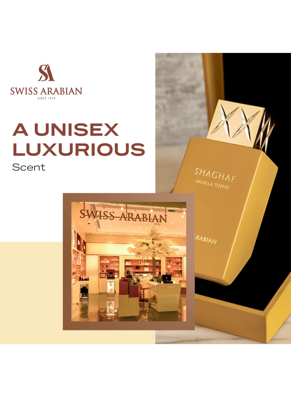 Shaghaf Vanilla Toffee Eau de Parfum 75ml