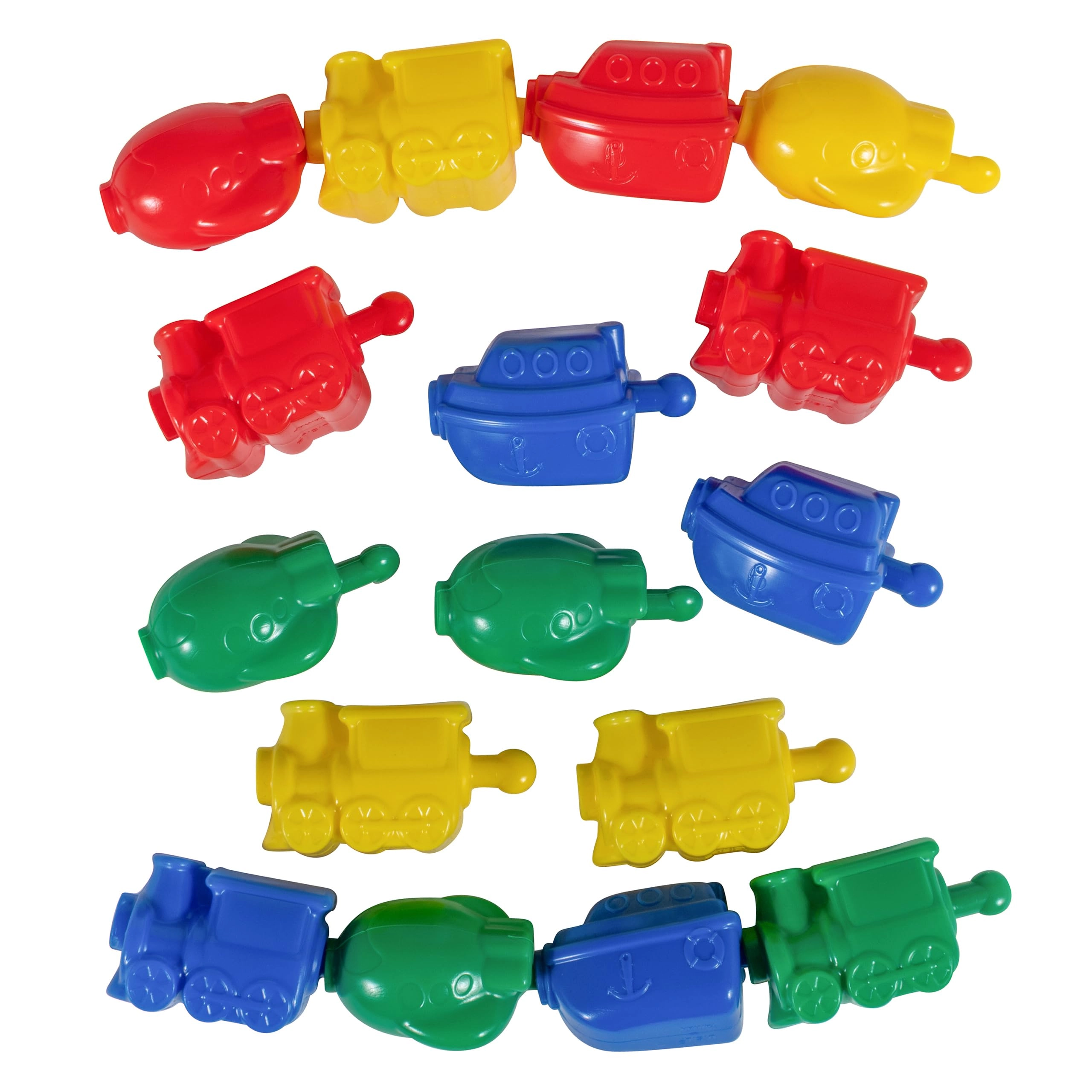 Learning Advantage Transportation Linking Blocks - 18 months+ 36 pieces