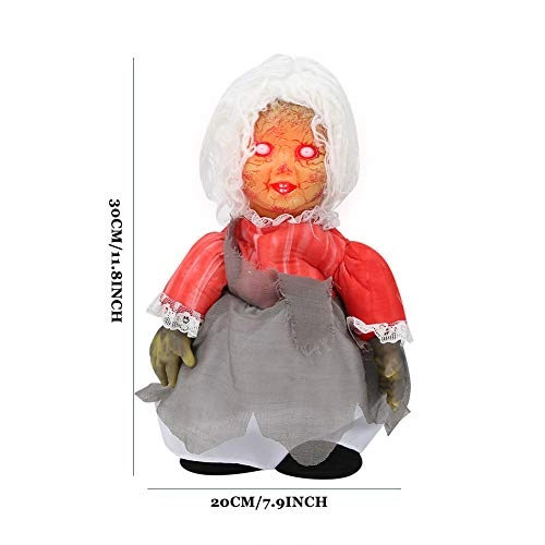 Scary Walking Doll - Approx. 30 x 20cm / 11.8 x 7.9in 1