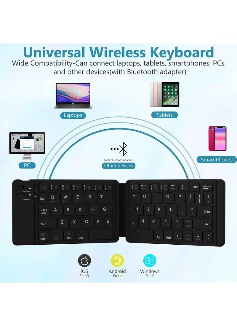 Foldable Bluetooth Keyboard - Wireless