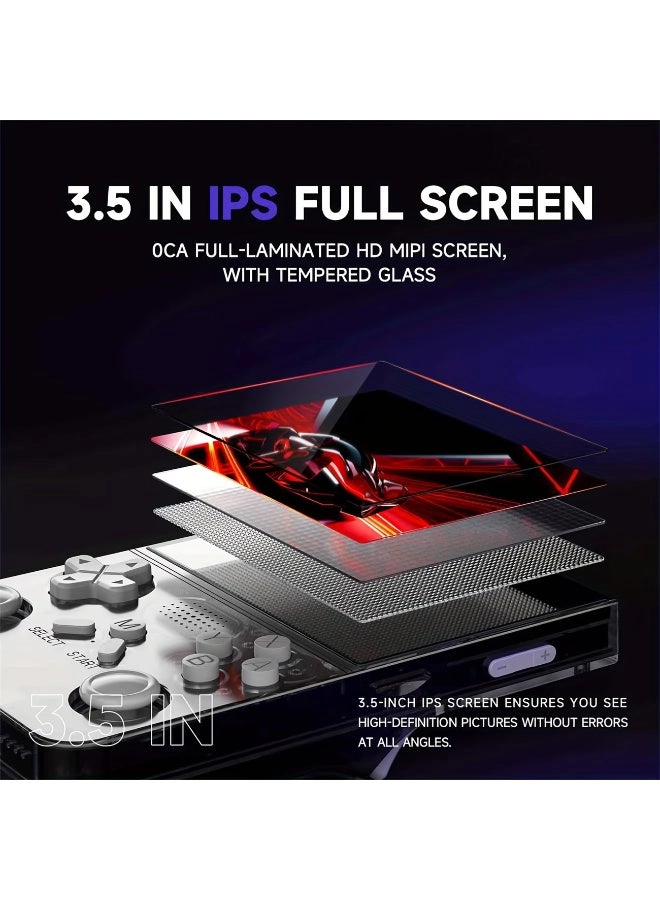 Handheld Game Console - 4.3-Inch IPS Display 30,000+ Games