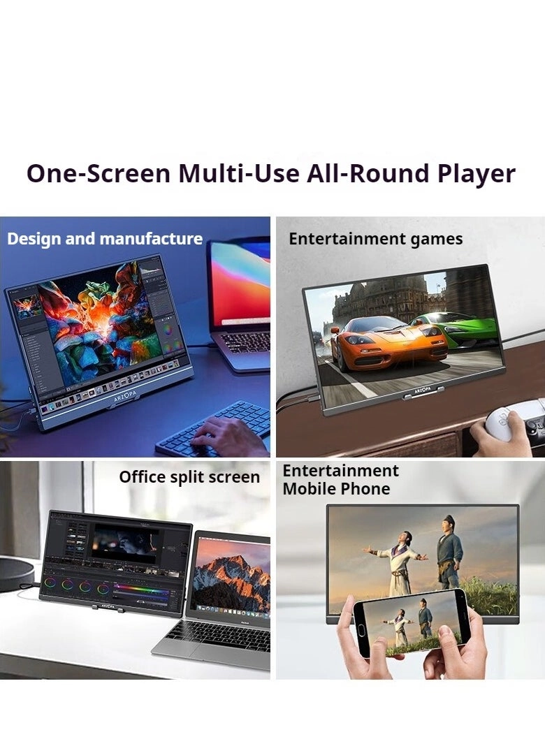 Portable Gaming Monitor - G1C 16.1 inch 1920 X 1080