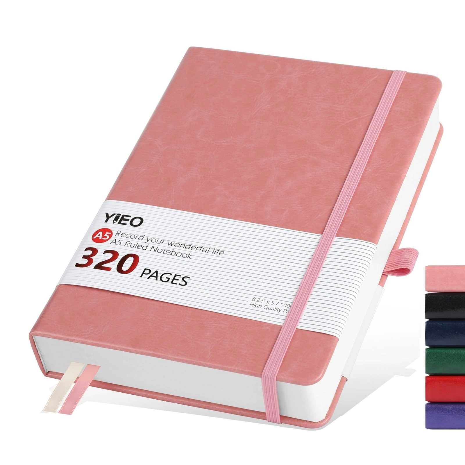 Notebook A5 Hardcover - Lined 160 Sheets