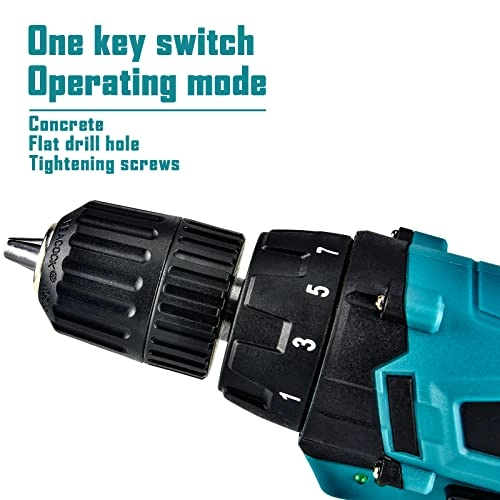 Drilling Machine - 700 RPM Lithium Ion Black Blue