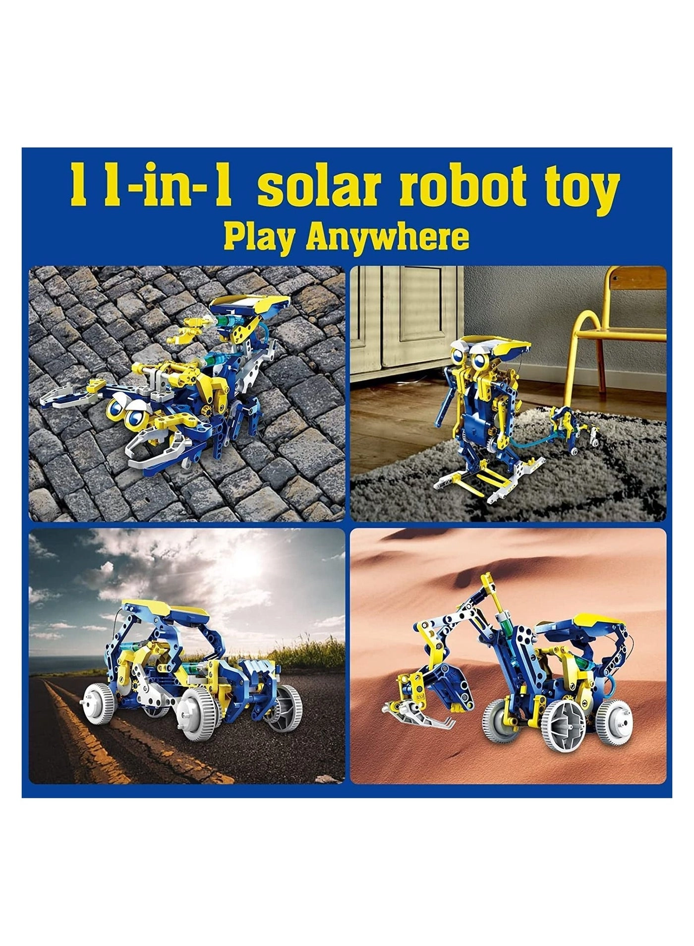 11 in-1 Solar Robot - 8+ Years