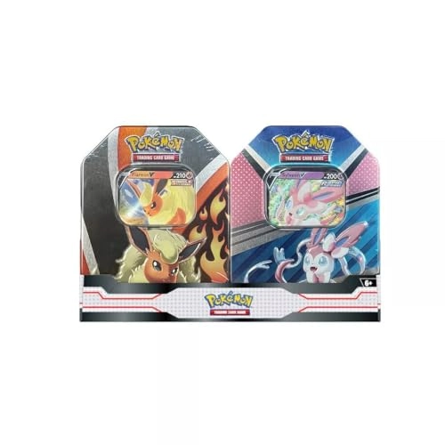 Flareon Tin + Sylveon Tin - 2023