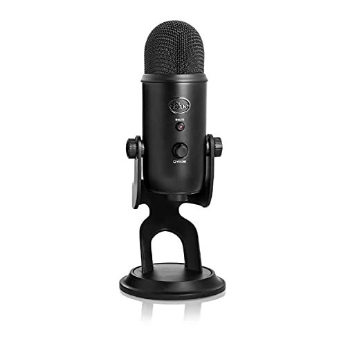 Yeti USB Microphone - 16-bit 48 kHz + C922 Pro Stream USB Microphone - 1080p