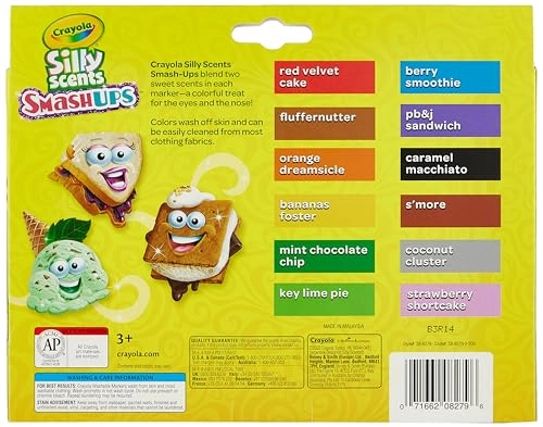 Silly Scents Smash Ups - Multicoloured Wedge Tip
