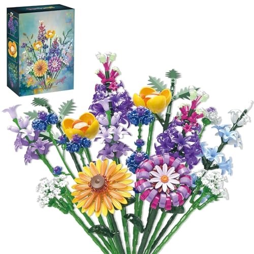 Flower Bouquet - Wildflower Building Set