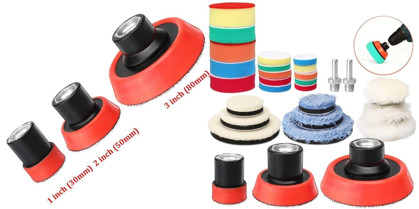 Buffing and Polishing Pad Kit