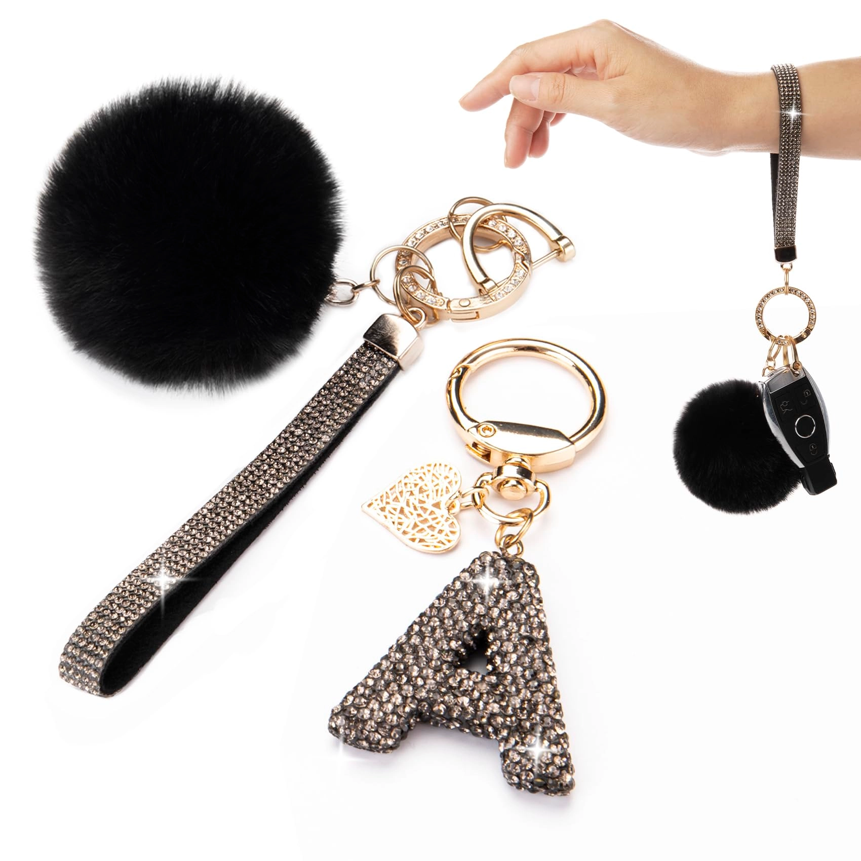 Initial Keychain - Letter