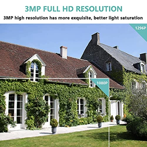 3MP Security Camera System