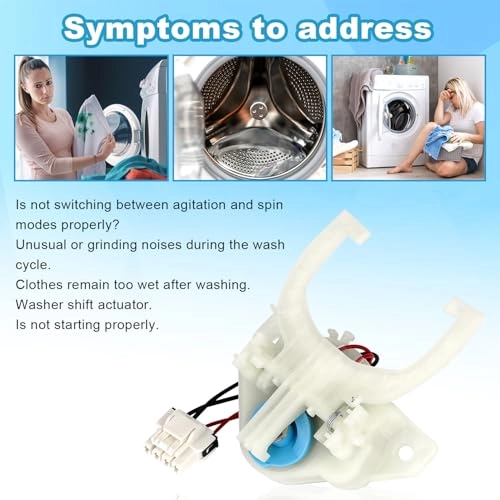 WH03X30517 - shift actuator + WH01X27538 - drive belt + WH05X24185 - clutch + WH01X24434 - spring