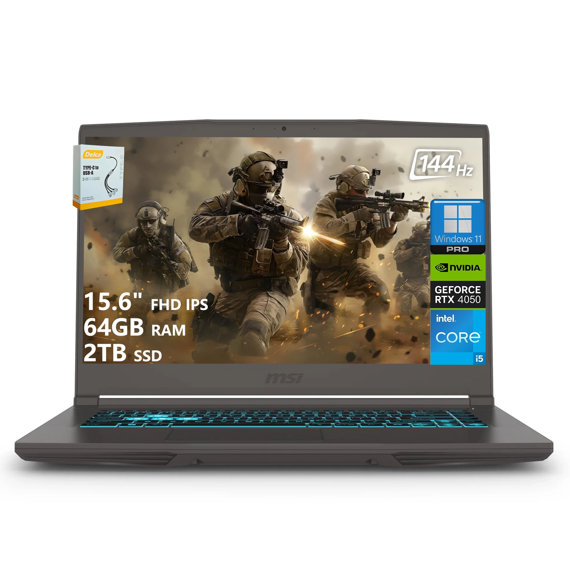 Thin 15 - 15.6" 2TB 64GB i5-13420H