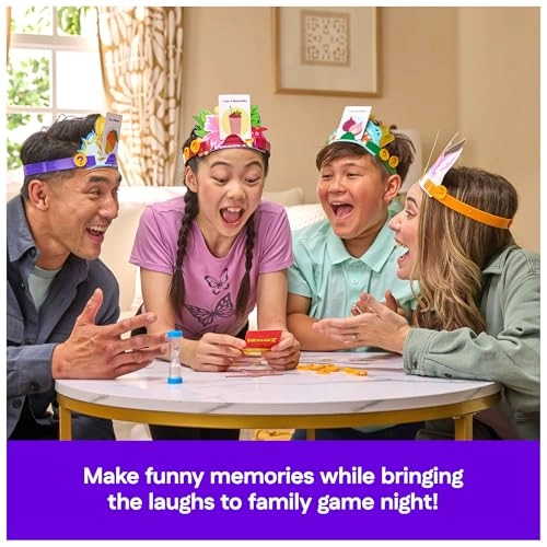 Hedbanz Core - 3rd Edition 6 Headbands 69 Picture Cards