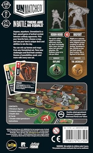 Unmatched: Robin Hood vs. Big Foot