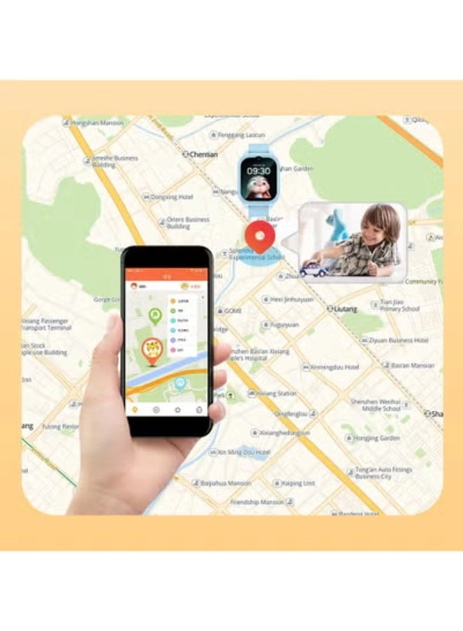 Kids Smart Watch Plastic LTE GPS