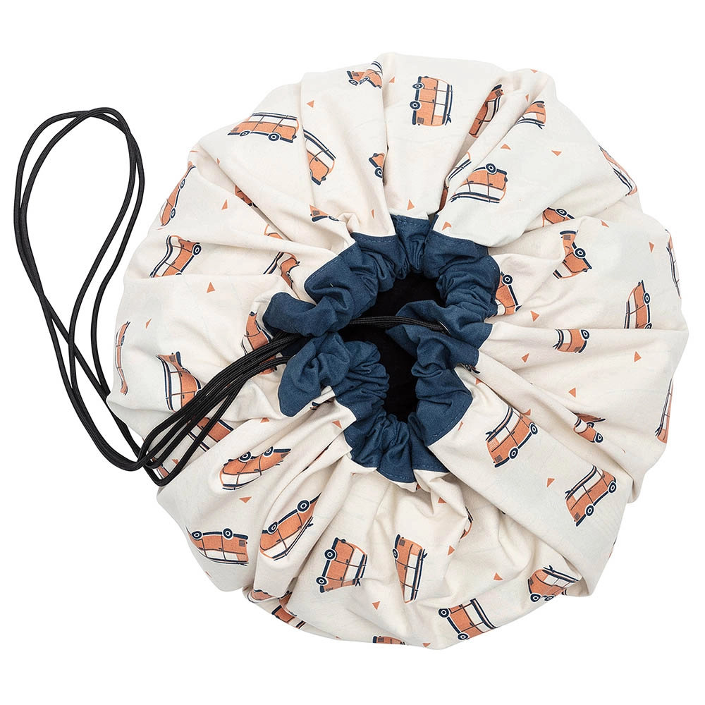 Playmat & Storage Bag - L.A. Road Map Suitable for 3 years and above