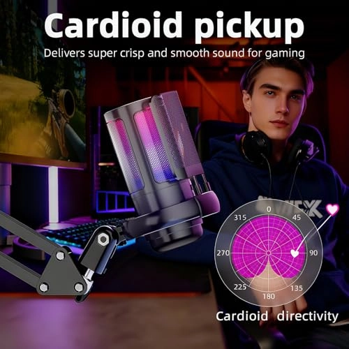 EB6Q6 USB+3.5mm-Mini-Jack Microphone