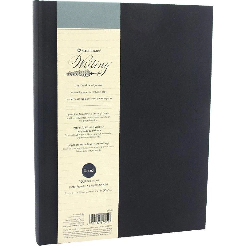 Strathmore Writing Journal Letter Hardcover - Lined 160 Pages