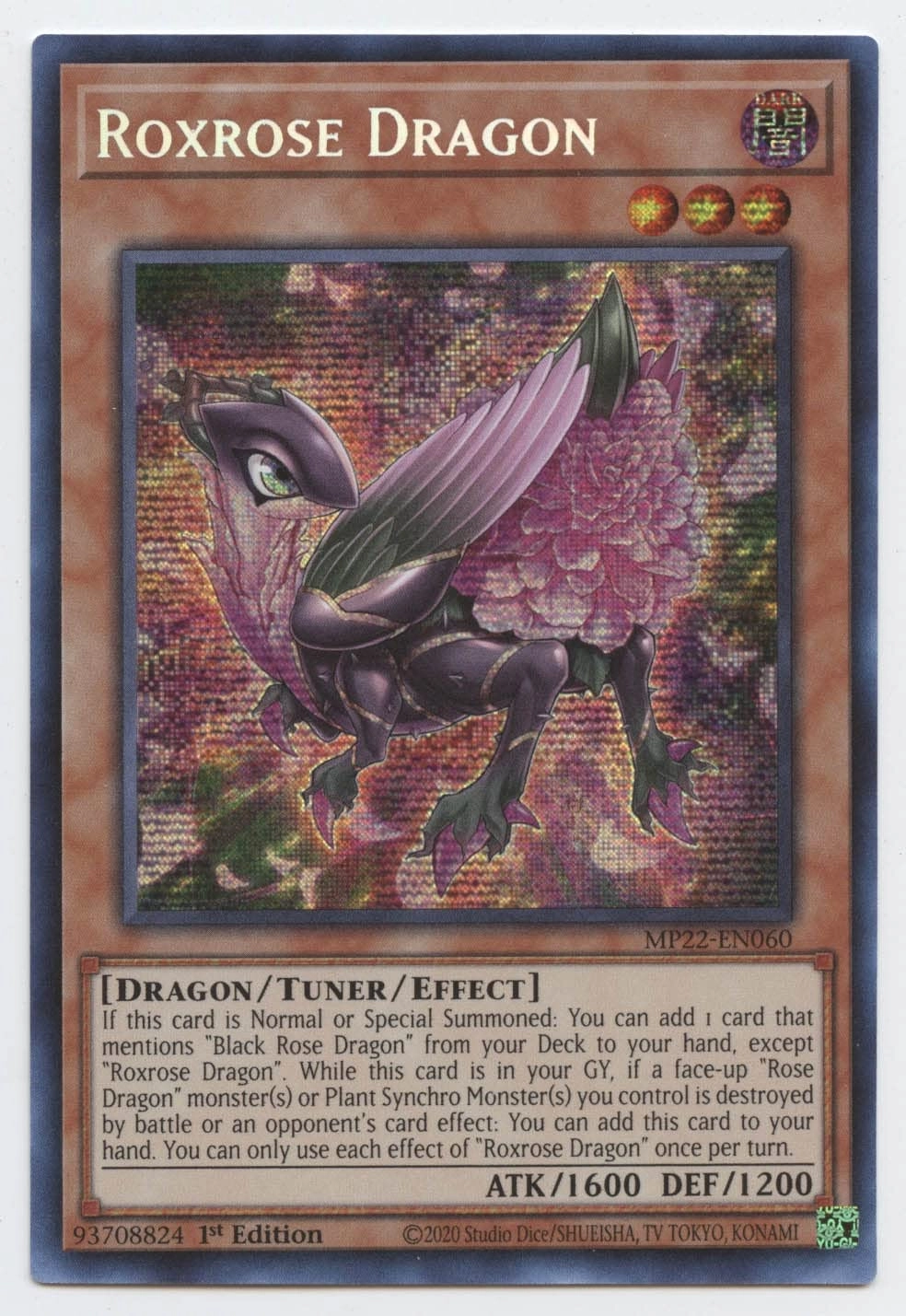 Yu-Gi-Oh! Roxrose Dragon MP22-EN060