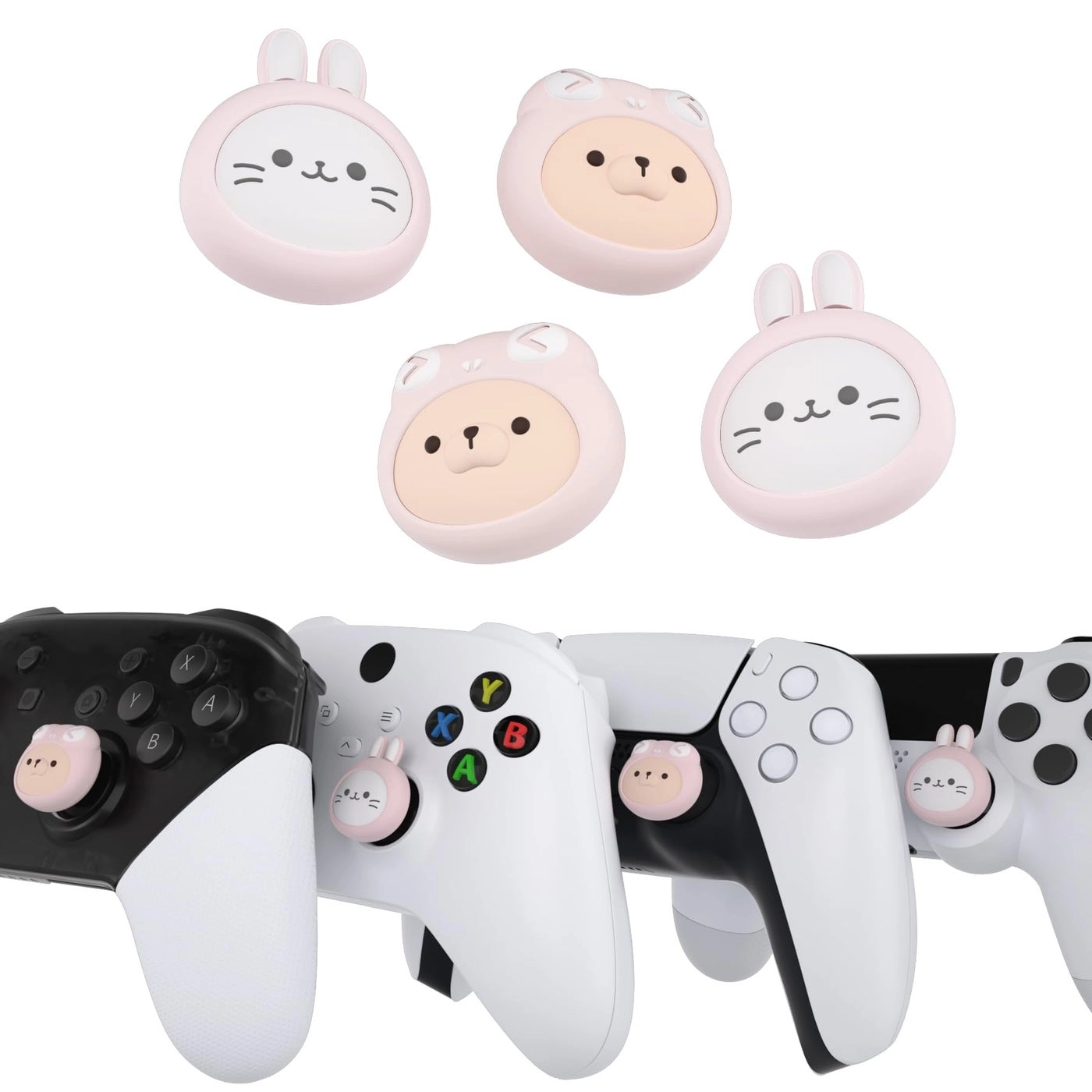 Thumb Grip Caps - Xbox Series S/X Xbox One Elite Series 2 Controller ps5/EDGE/ps4 Switch 2 Pro/Switch Pro