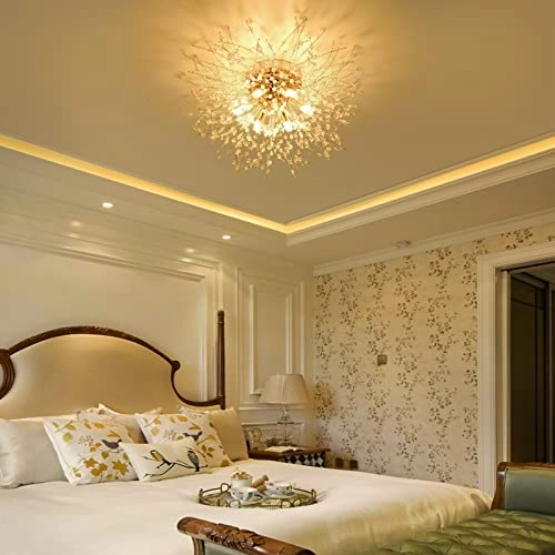 Modern Crystal Ceiling Lights - Dimmable