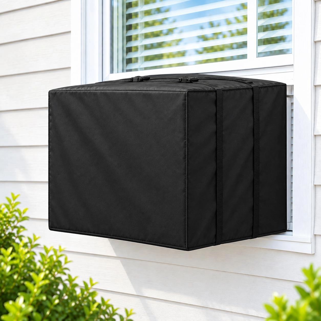Foozet Innovations Window Air Conditioner Cover - Fits Most 12,000 - 15,000 BTU Window Air Conditioner Units.