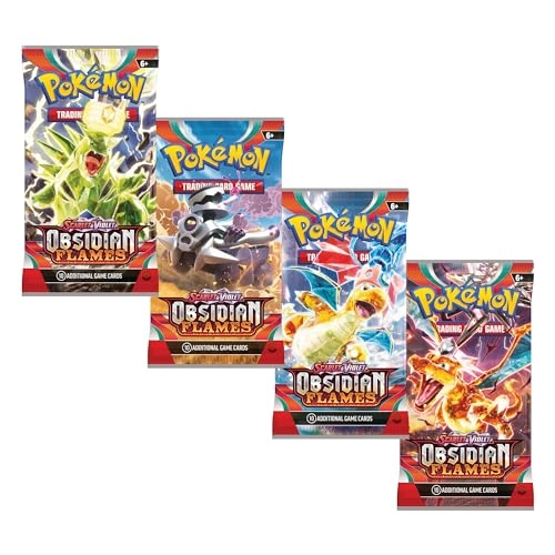 Obsidian Flames Booster Pack - 4pcs