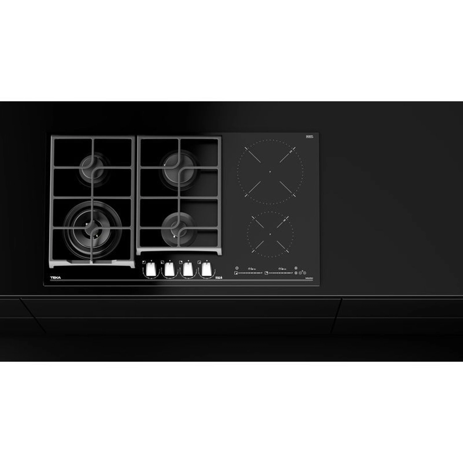 JZC 96342 BB Gas + Induction hob