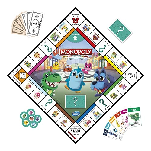 My First Monopoly - 2-Sided Gameboard