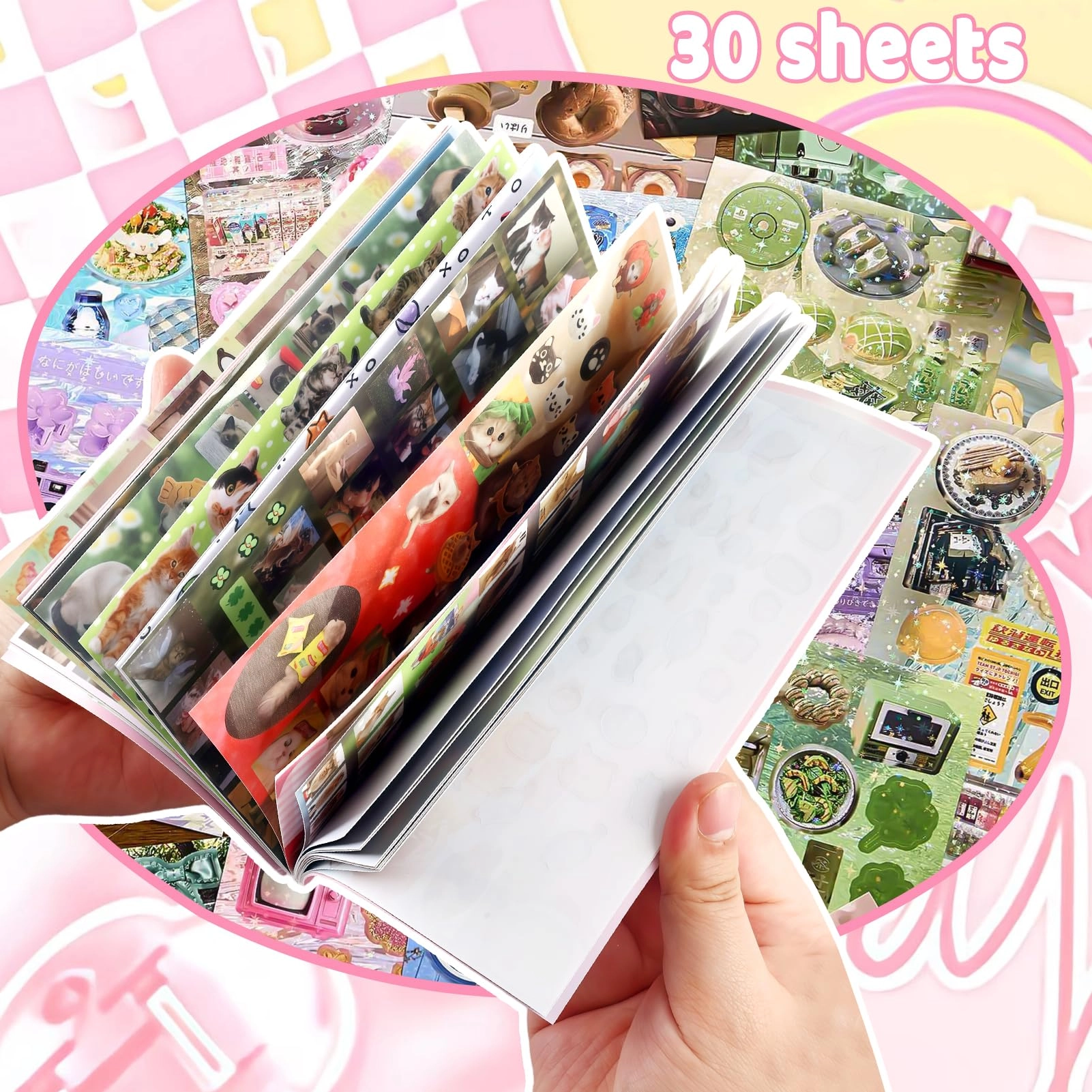 Cat Sticker Book 800 pcs