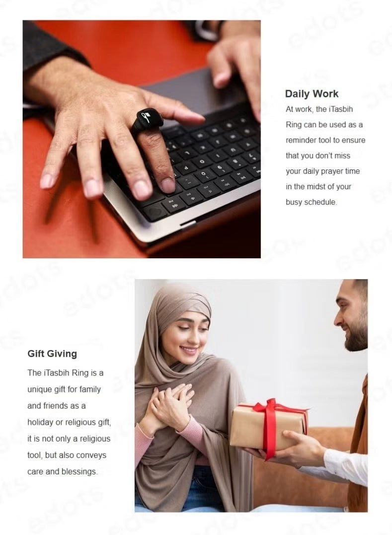 iTasbih FAITH - OLED Display Zikr Counter Wireless Charging