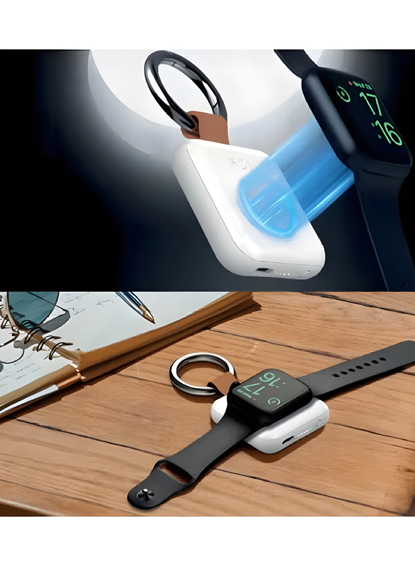 PowerVolt Watch Series - 1200mAh Wireless Charging