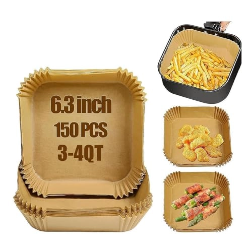 Mini Air Fryer Liners - 150pcs 150