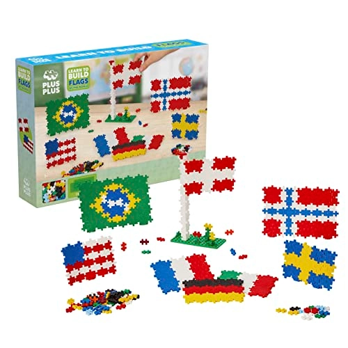 Learn to Build - Flags of The World - 500 pcs