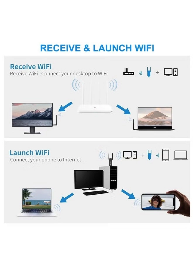 USB WiFi Adapter - Dual Band 2.4/5Ghz USB