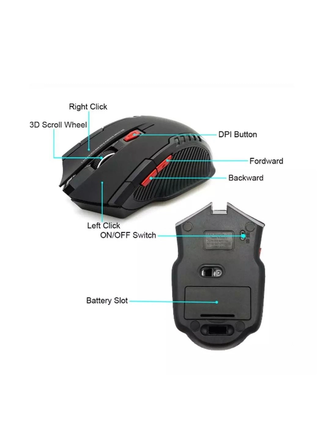 Gaming Mouse - Wireless