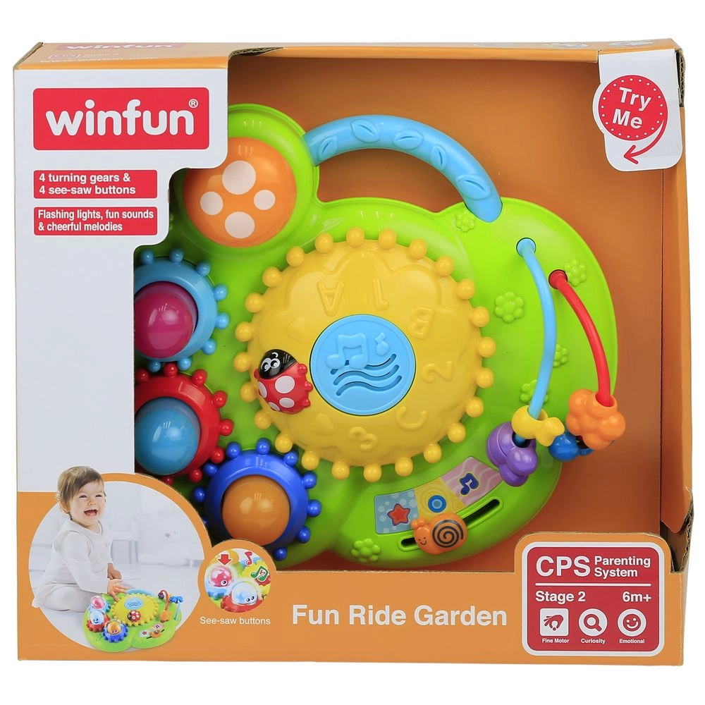 Fun Ride Garden Musical Toy - Suitable for 6 months to 24 months