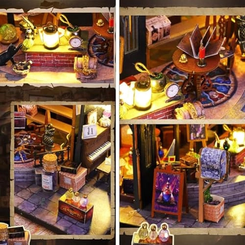 Magic House - 3D Mini Dollhouse Musical Movement