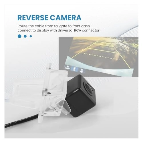 Car Rear-view Camera - Night vision Universal RCA connector 628(H)x582(V) Pixel