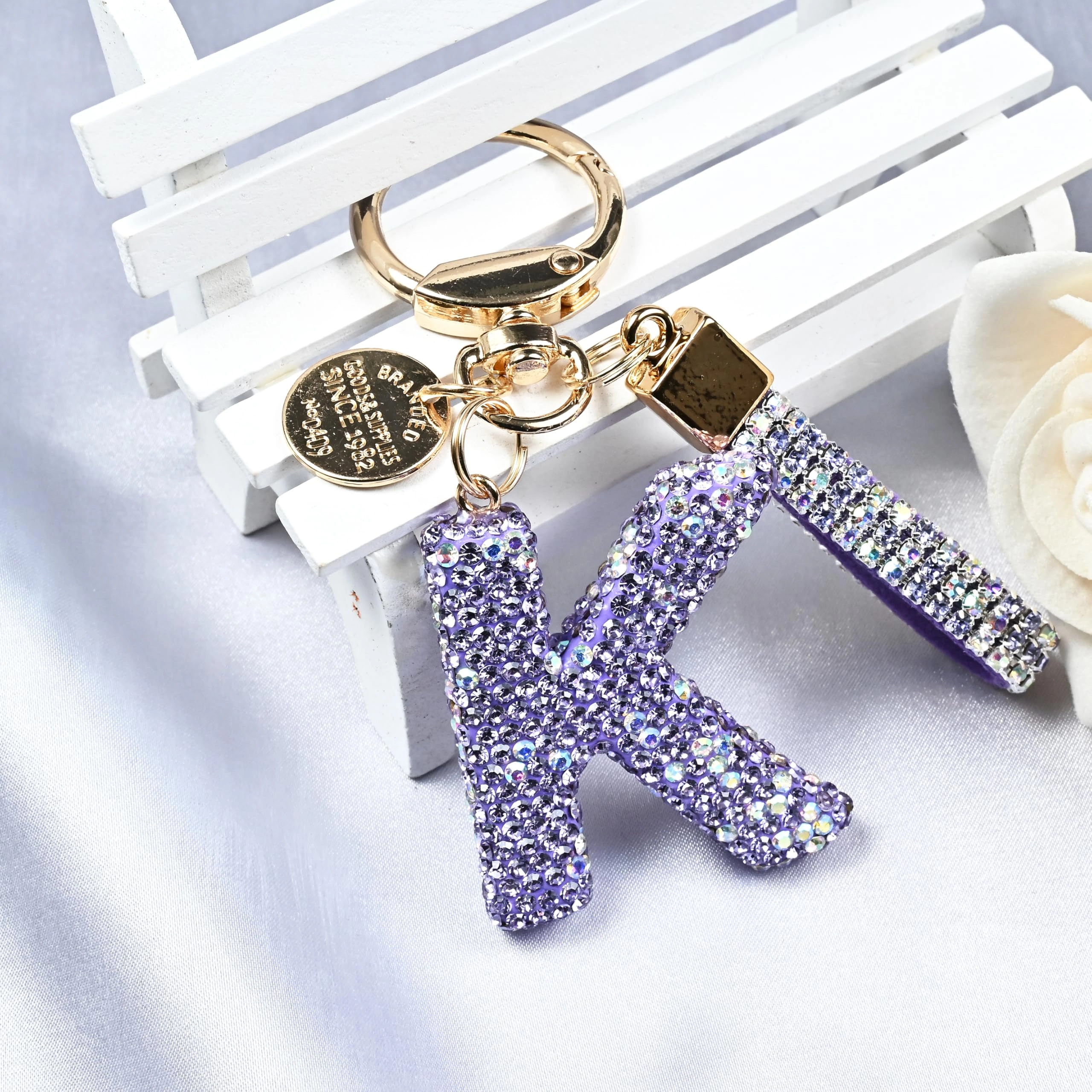 Initial Letter Keychain - Letter