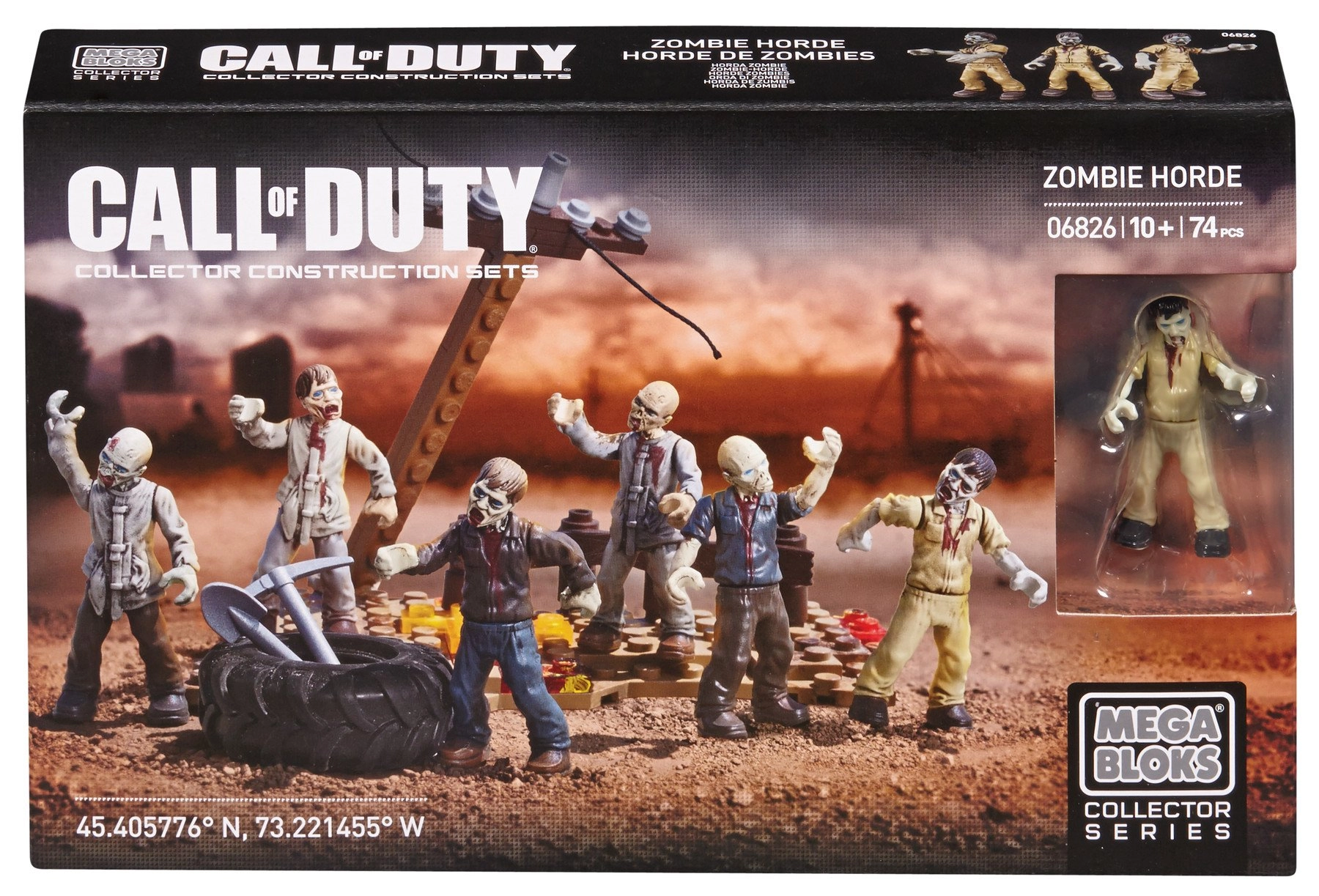 MEGA Call of Duty Zombies Horde - 74pcs