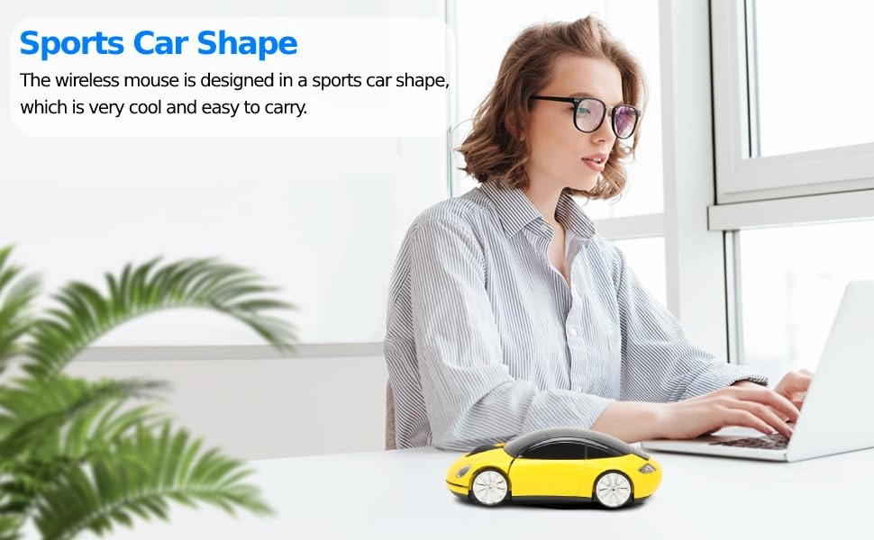 2.4G Sports Car Mouse - Wireless